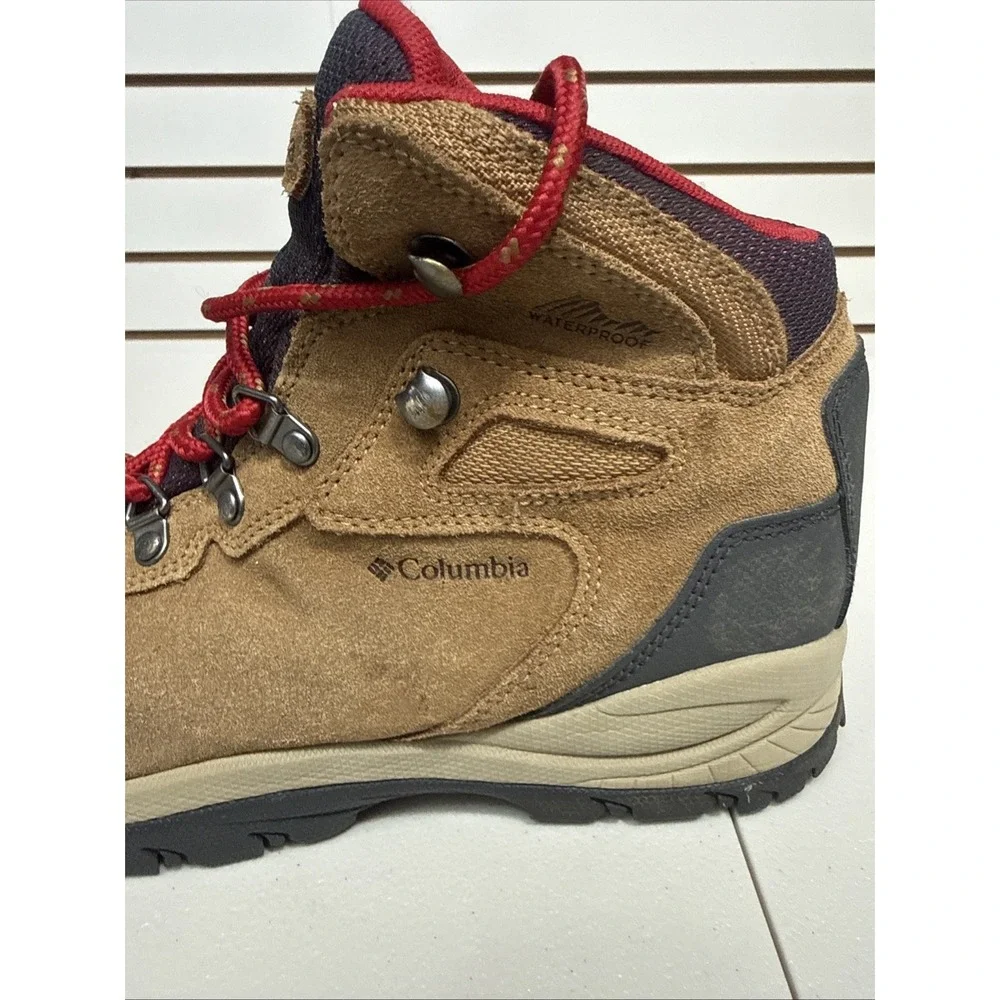 Columbia Women's Newton Ridge BL4552-286 Brown Waterproof Hiking Boots Size‎ 8.5